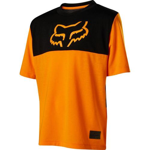 Poleras Fox Polera Bicicleta Ni o Ranger Drirelease Naranjo Fox