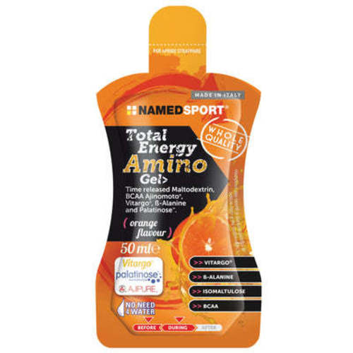 NamedSport Total Energy Amino Gel Orange Flavour - 50ml