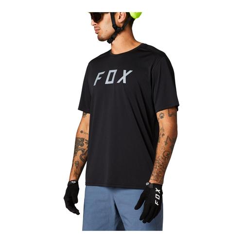 Poleras Fox Polera Bicicleta Defend Negro Fox Poleras Fox Polera